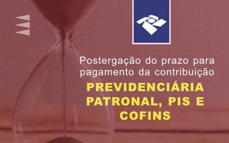 Postergação Do Prazo Para Pagamento Da Contribuição Previdenciária ...