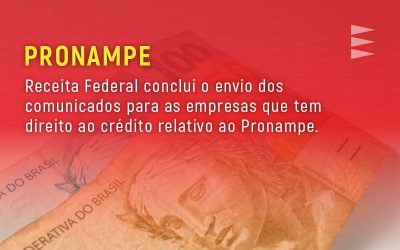 Receita Federal conclui envio dos comunicados do Pronampe