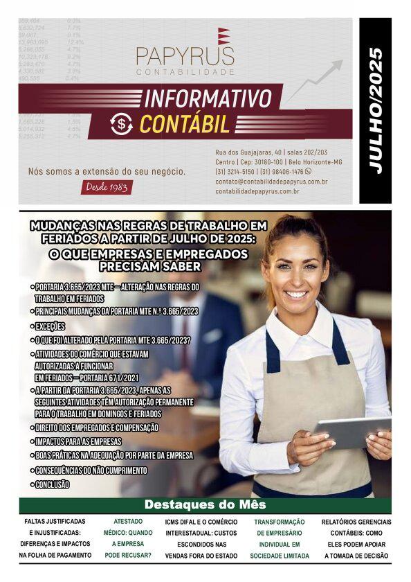 Informativo Contábil Online